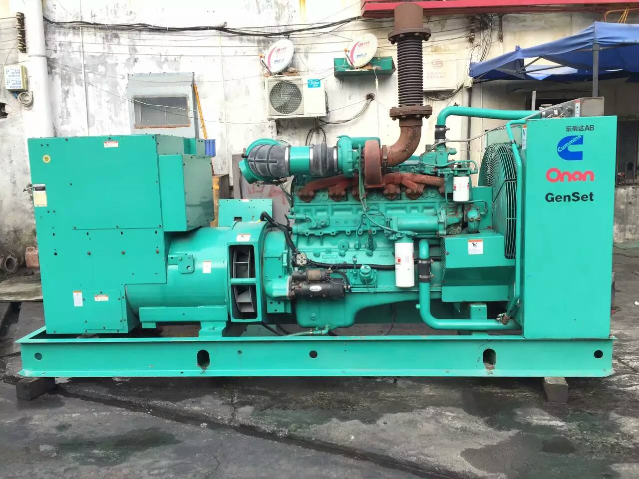 扬州租赁发电机-柴油发电机不正常冒烟的原因